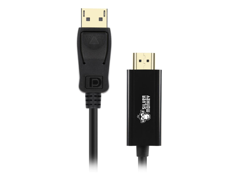 Silver Monkey Kabel DisplayPort 1.2 - HDMI 1.8m